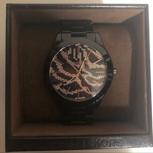 Michael Kors Zebra Dial Watch